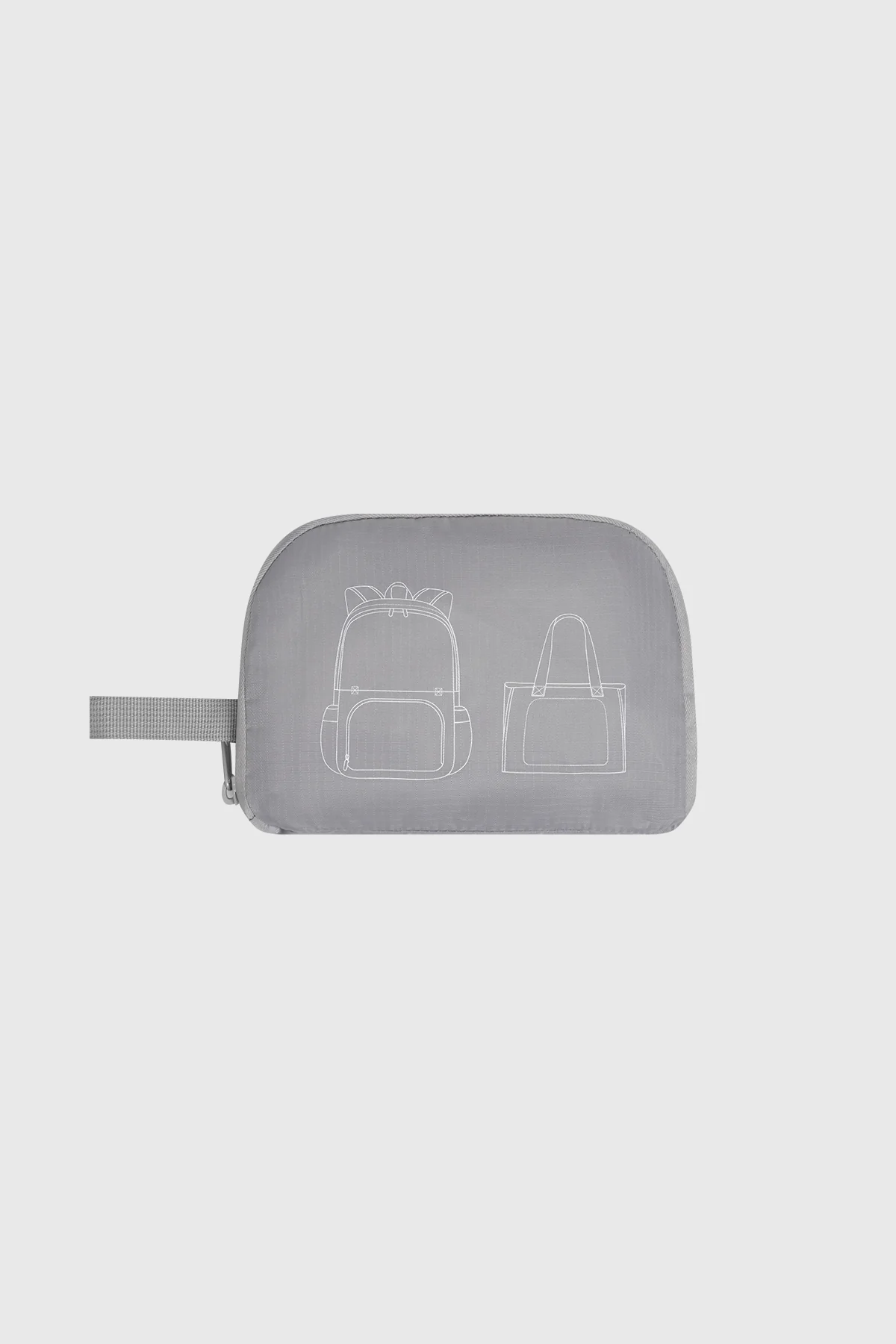 Bolsa Home Plegable Gris - Image 3