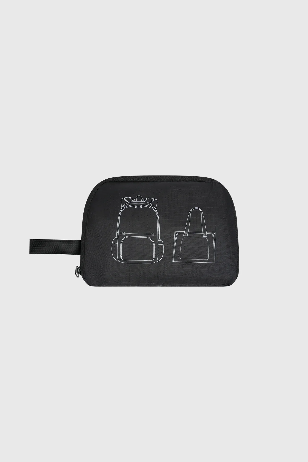 Bolsa Home Plegable Negro - Image 5