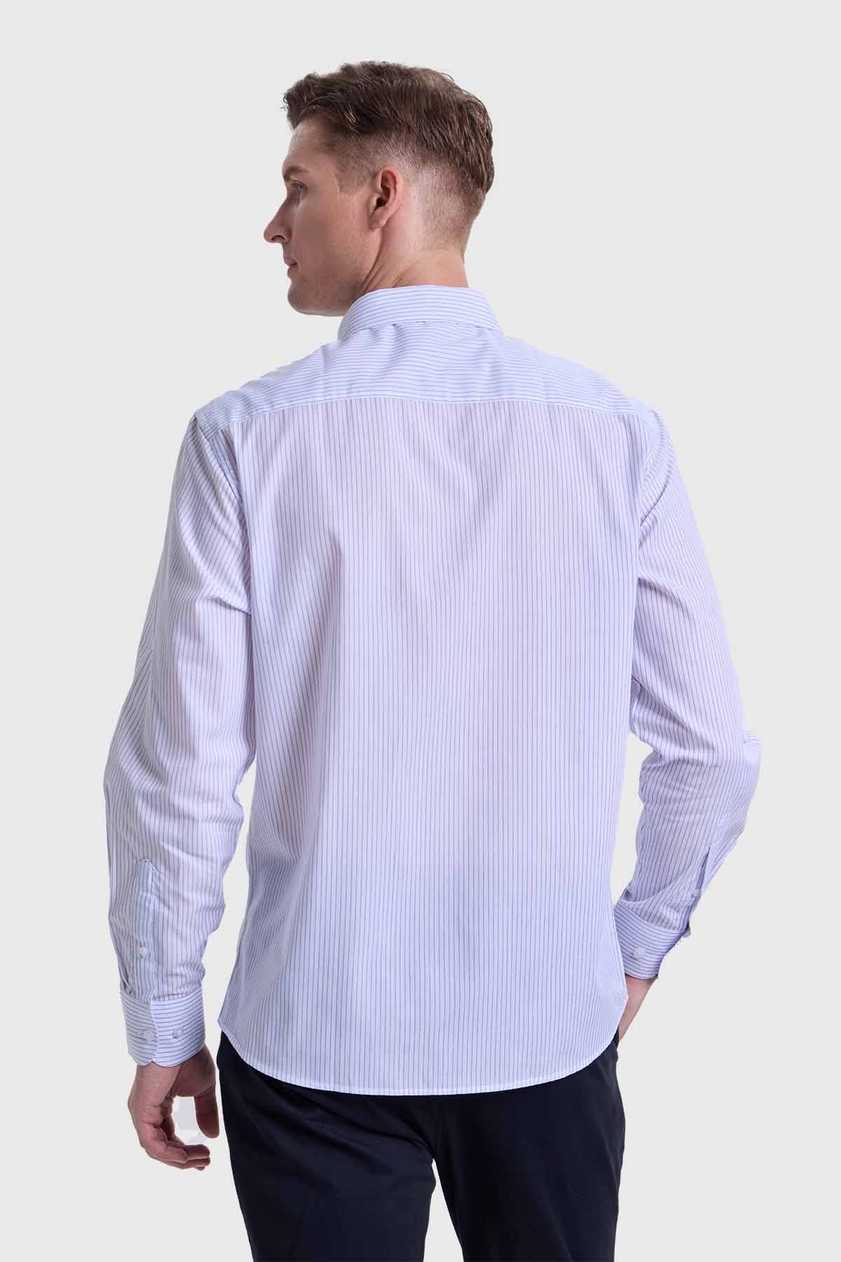 Camisa Hombre Fantasía Blanco - Image 3