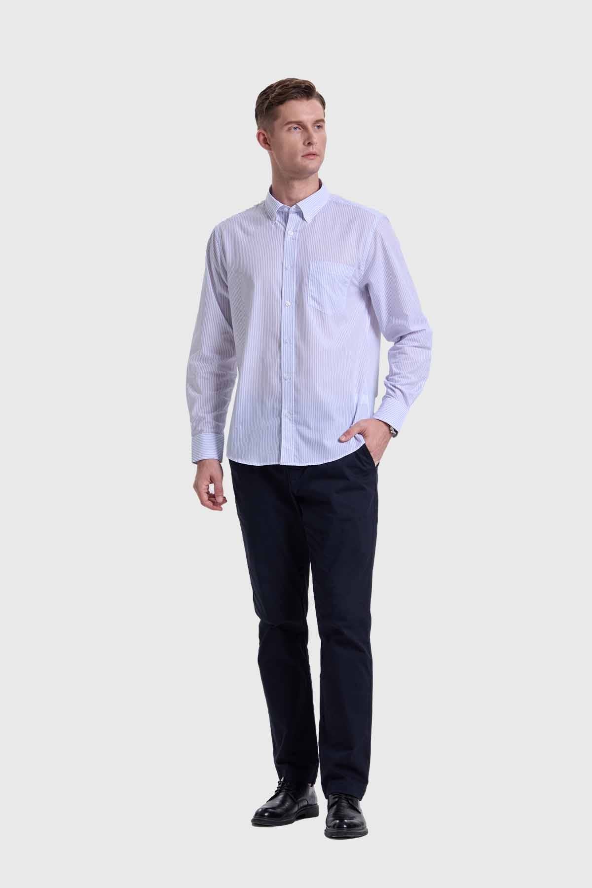 Camisa Hombre Fantasía Blanco - Image 4