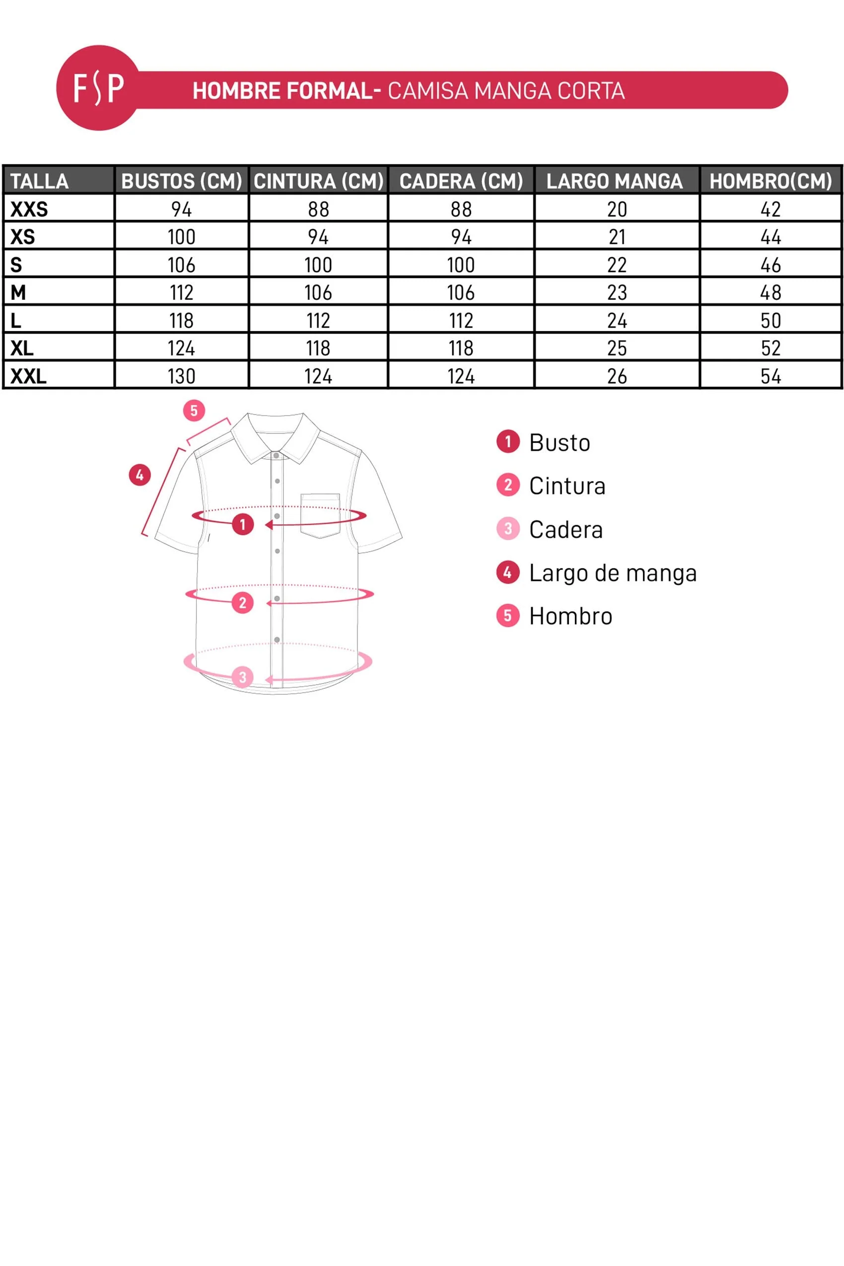 Camisa Hombre Print Hojas Blanco - Image 5