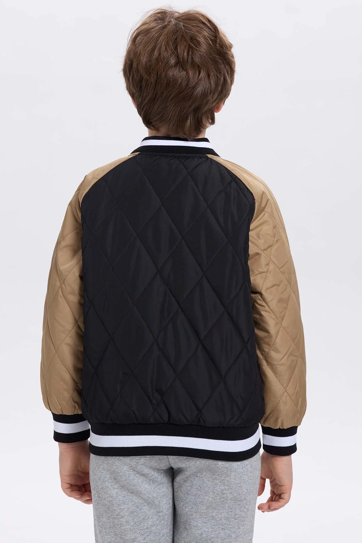 Chaqueta Niño Bomber Negro - Image 3