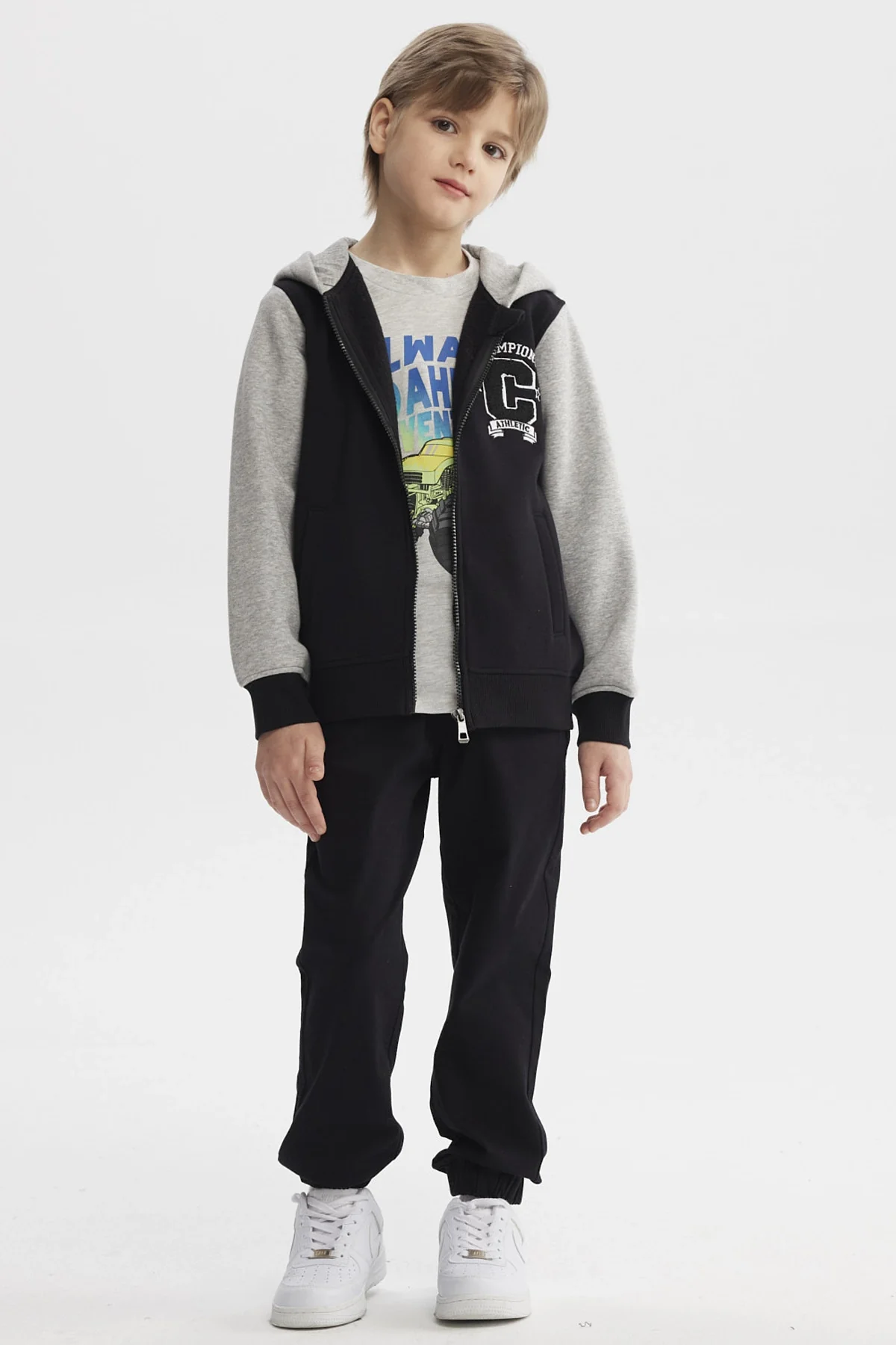 Chaqueta Niño Slim Negro - Image 4