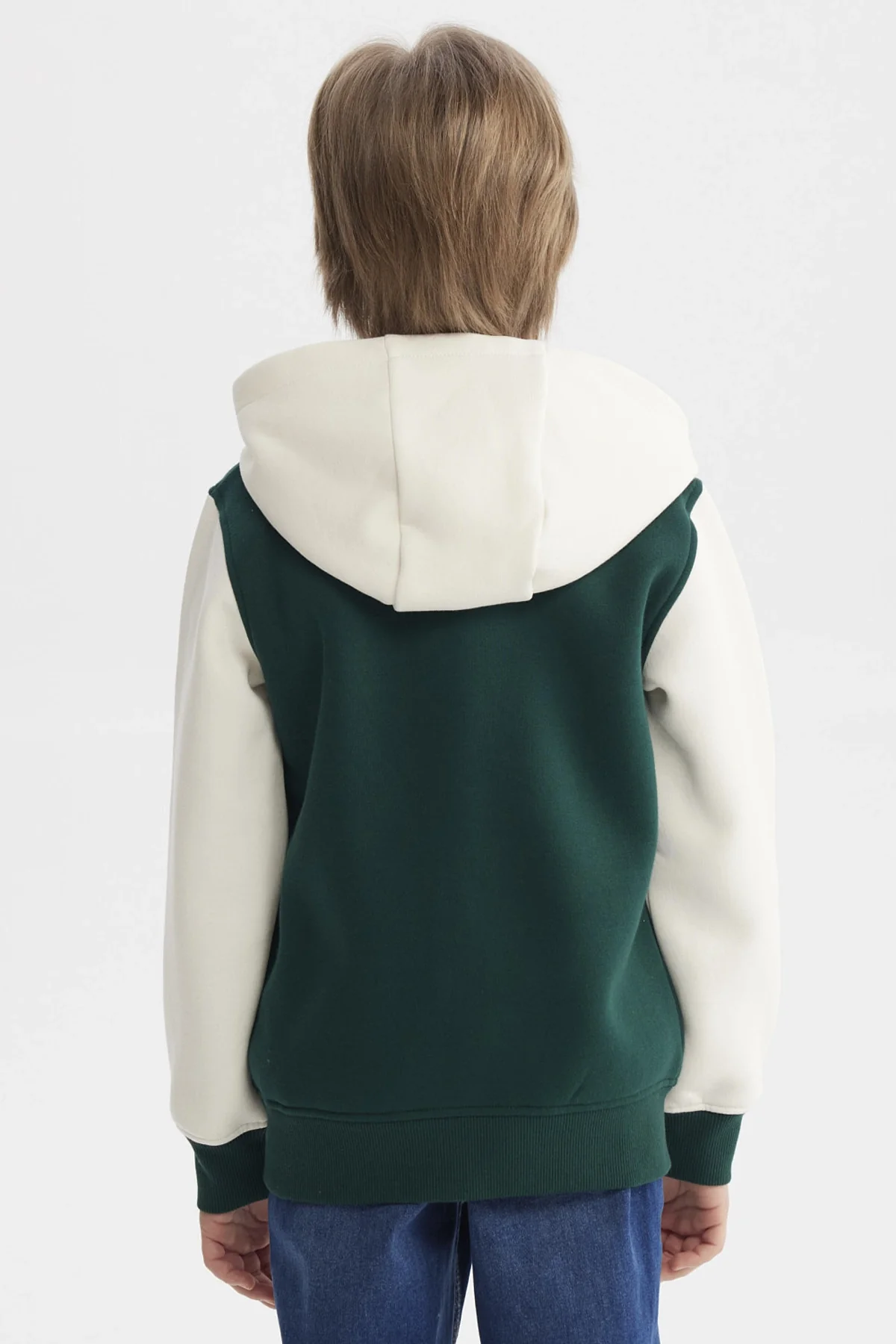 Chaqueta Niño Slim Verde Oscuro - Image 3