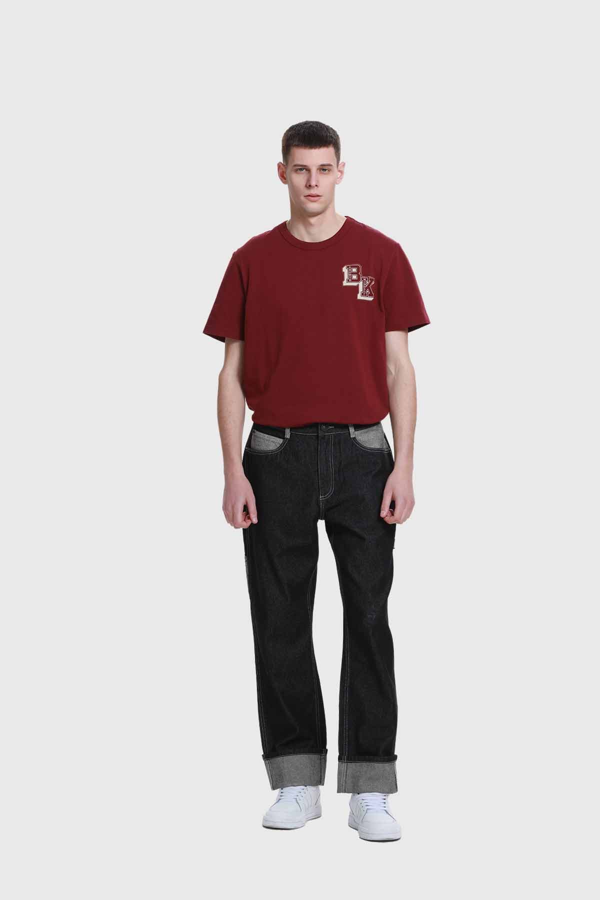 Jeans Hombre Contraste Negro - Image 4