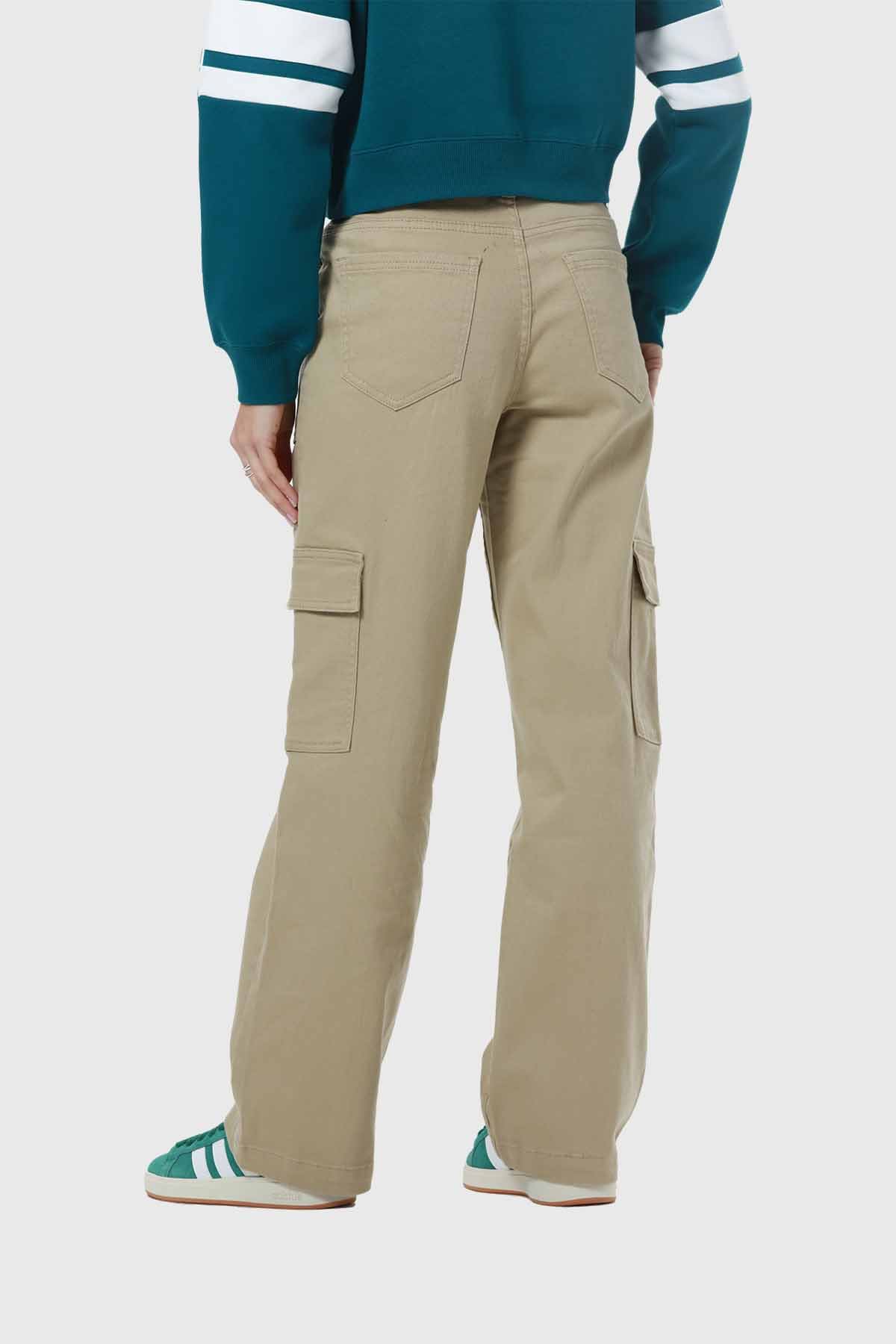 Jeans Mujer Calce Recto Camel - Image 3