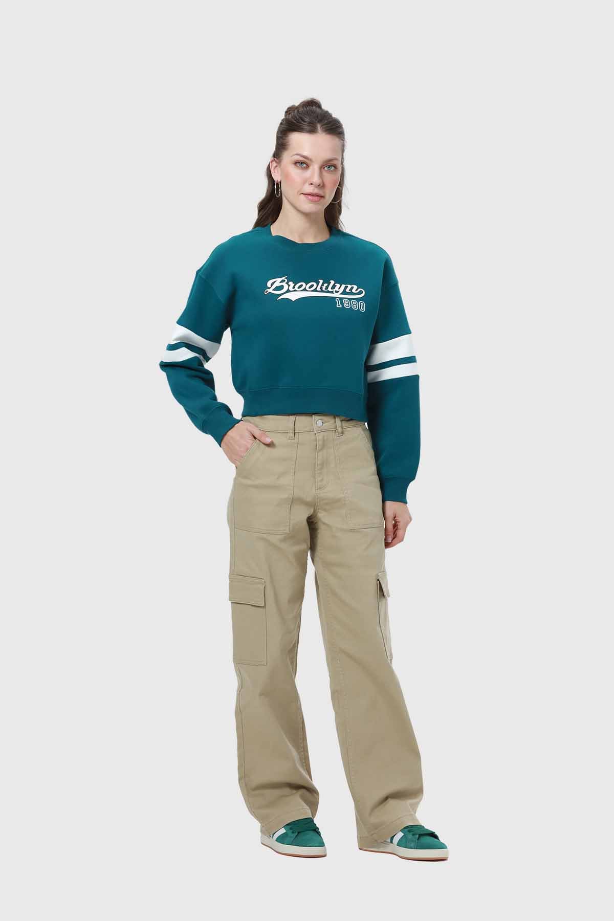 Jeans Mujer Calce Recto Camel - Image 4