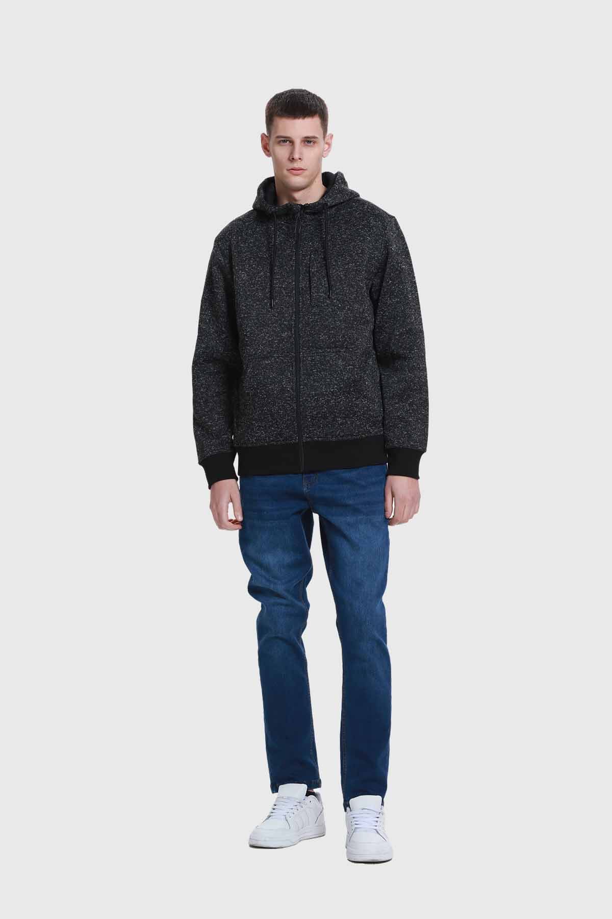 Polar Hombre Hoodie Negro - Image 4