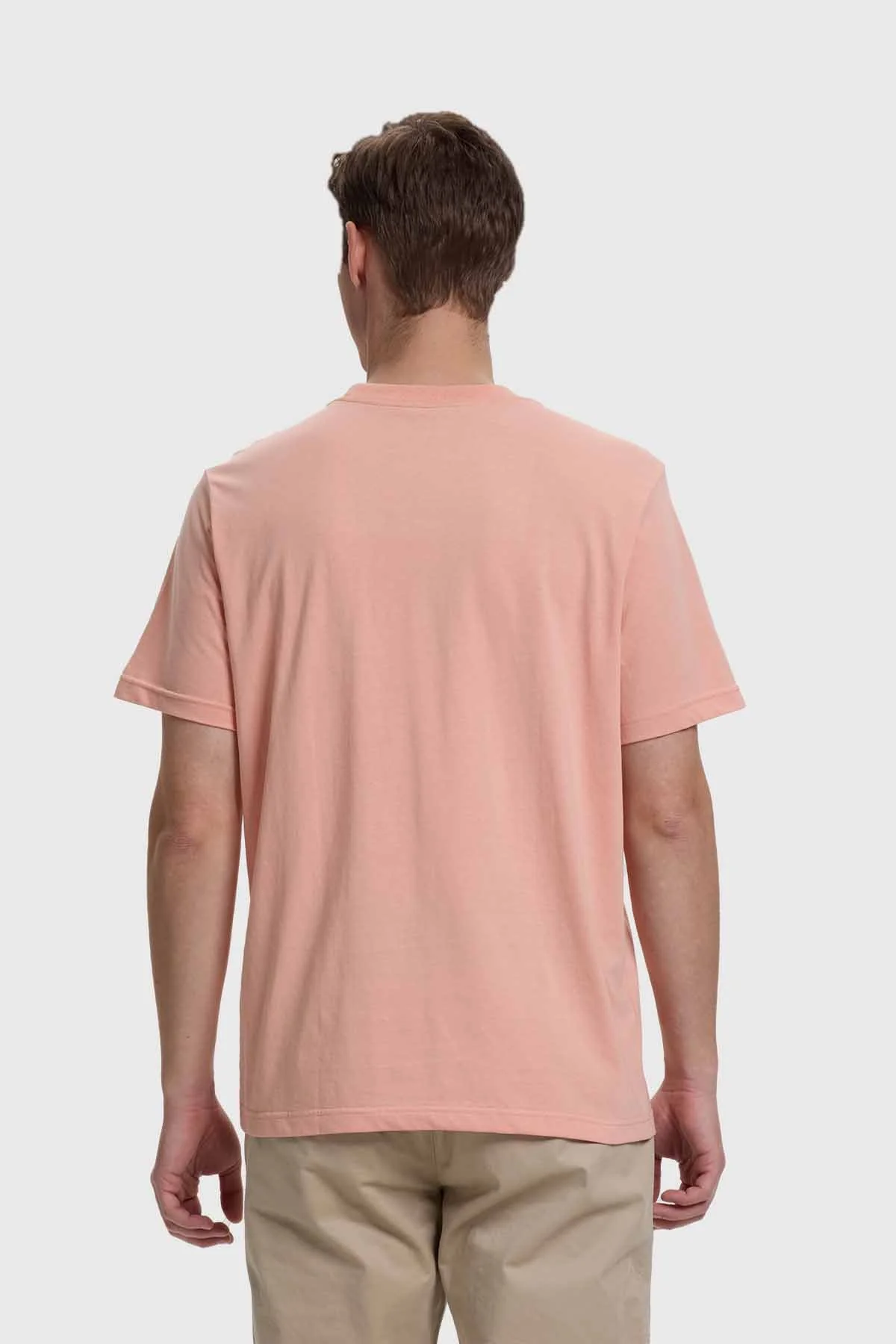Polera Hombre Básica Con Bolsillo Damasco - Image 3