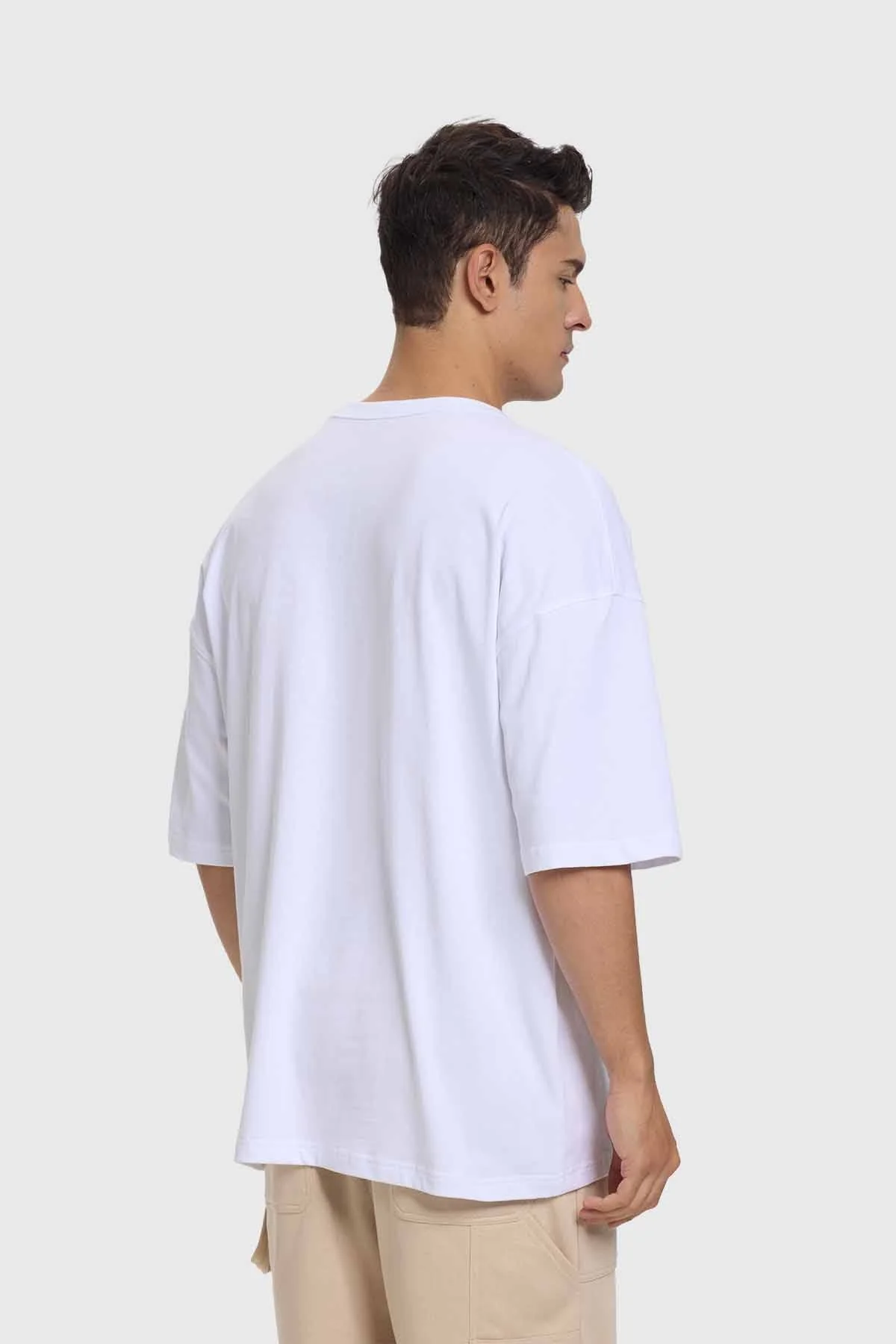 Polera Hombre College Blancoii - Image 3