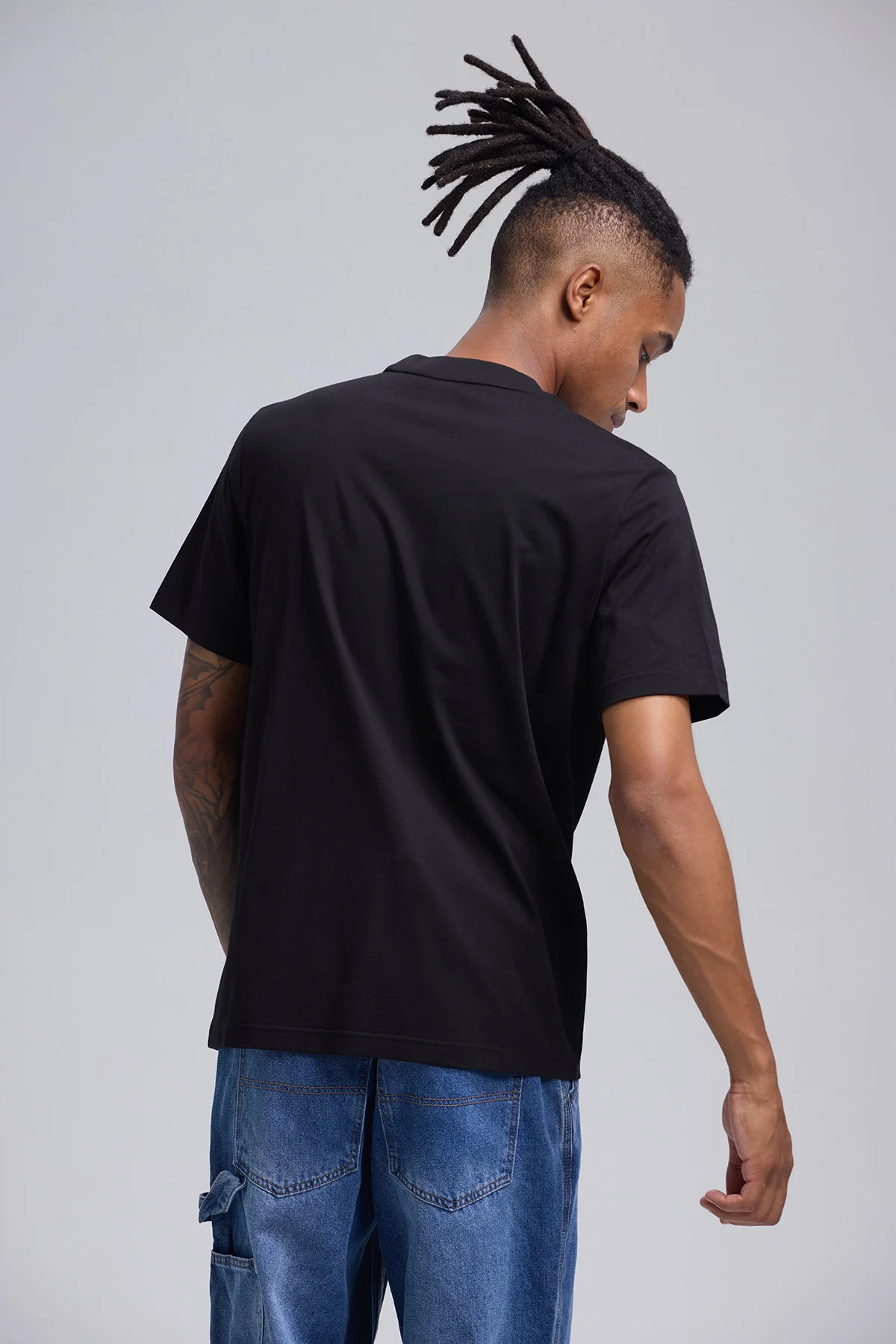 Polera Hombre Super Saiyajin Negro - Image 3