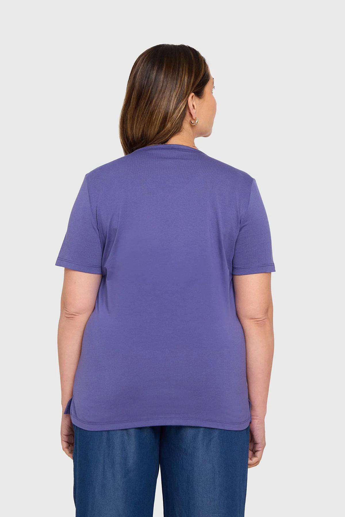 Polera Mujer Tachas Azul - Image 3
