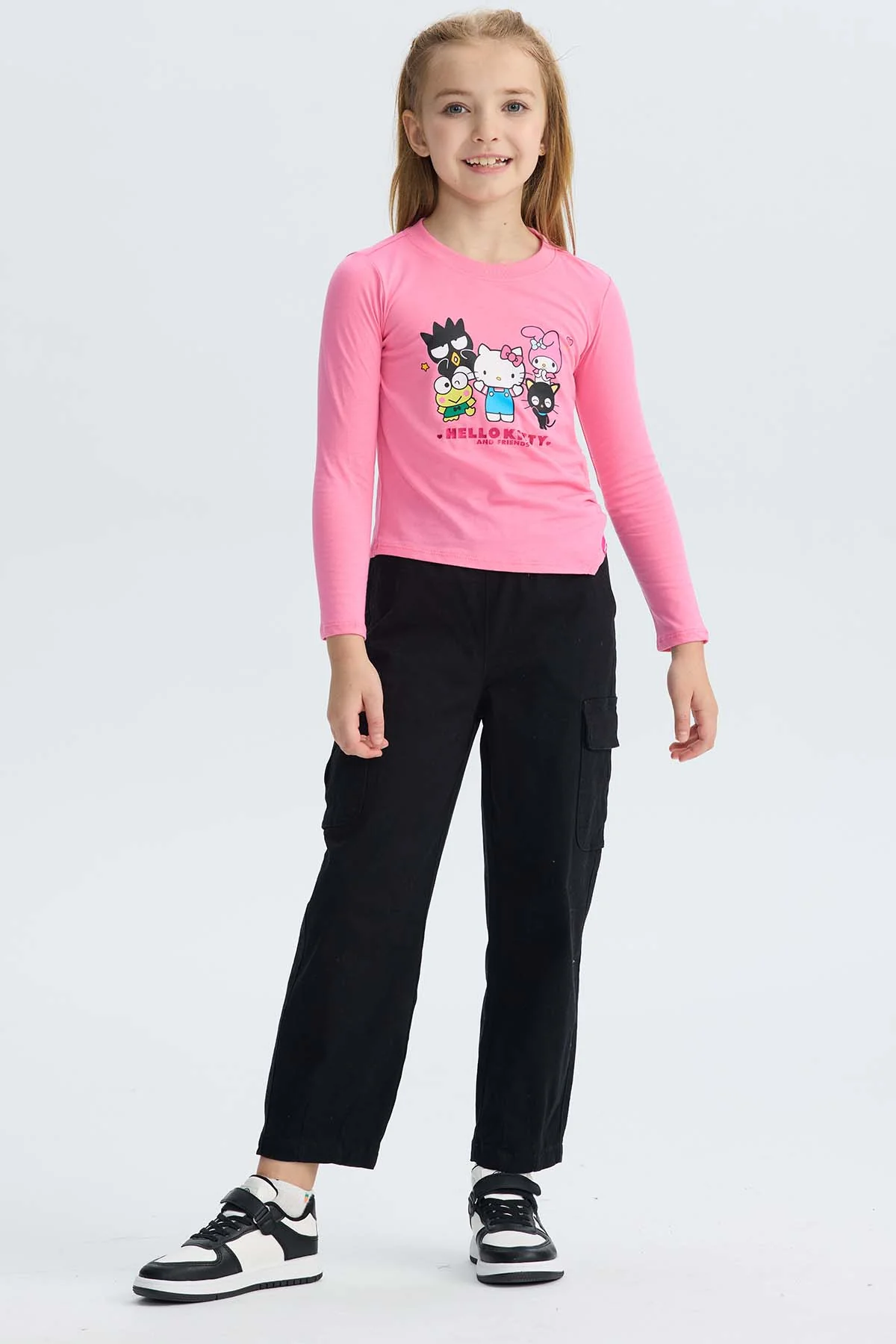 Polera Niña Hello Kitty Rosado - Image 4