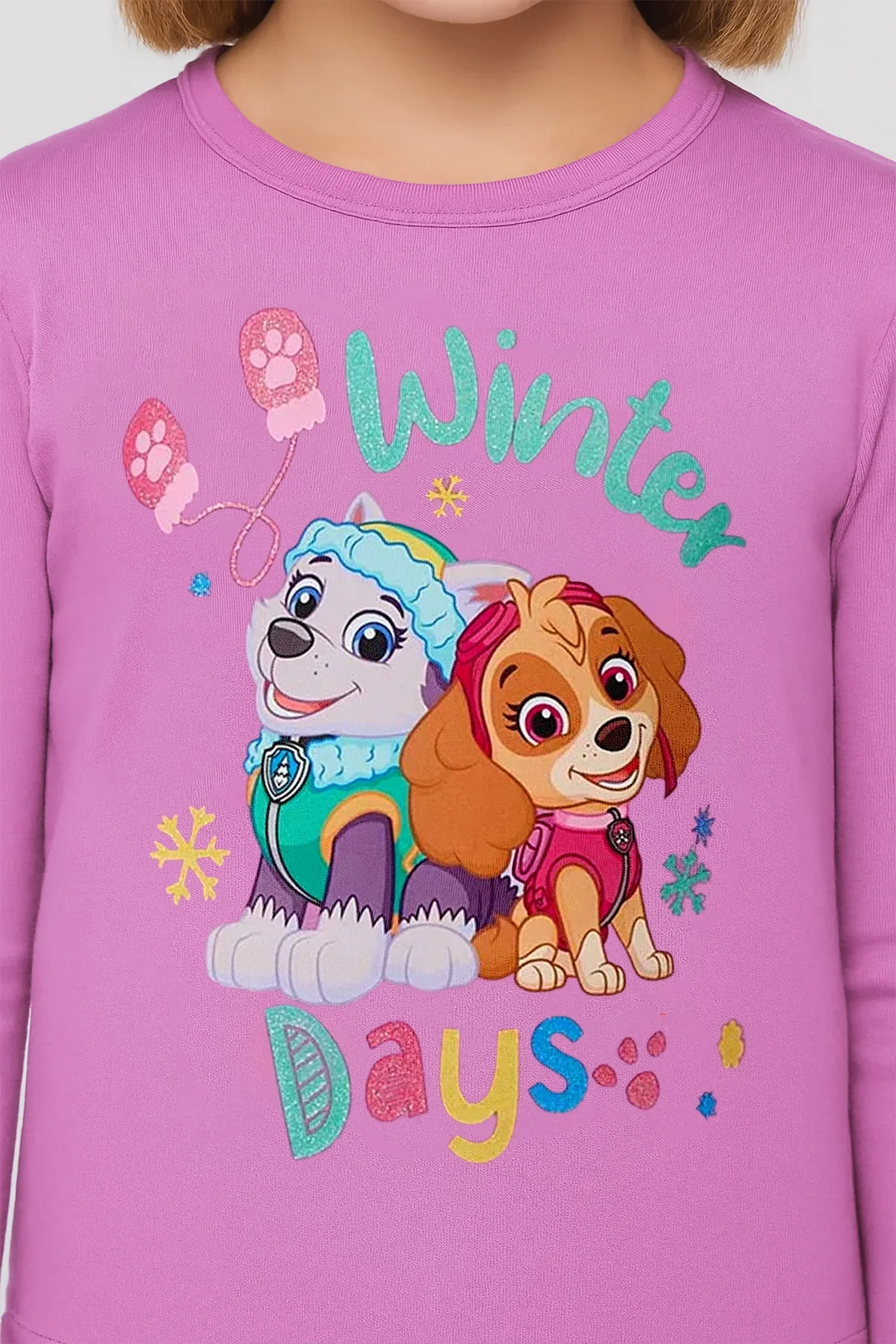 Polera Niña Paw Patrol Morado - Image 4