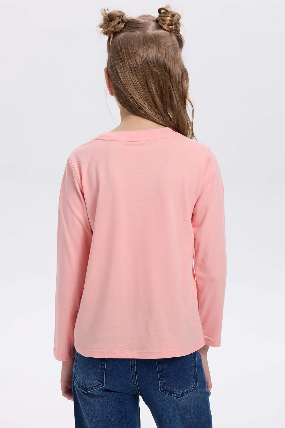 Polera Niña Princesas Damasco - Image 3