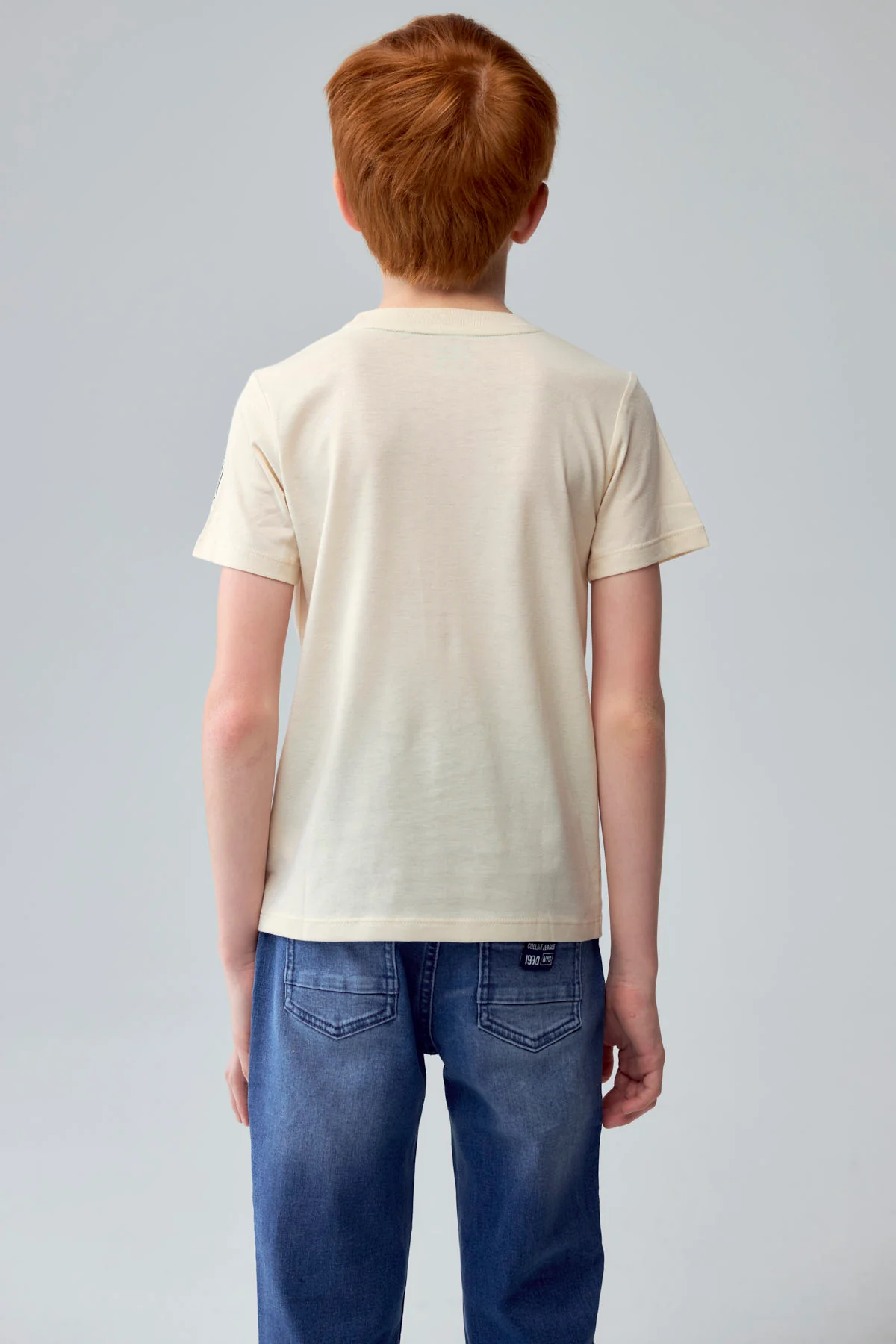 Polera Niño Print Gamer Crudo - Image 3