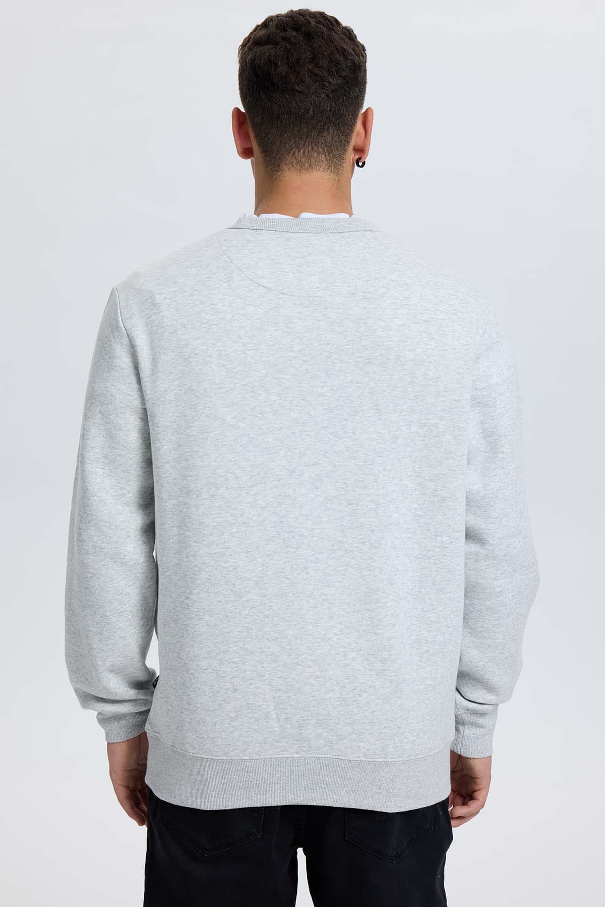 Polerón Hombre Bordado Gris - Image 3