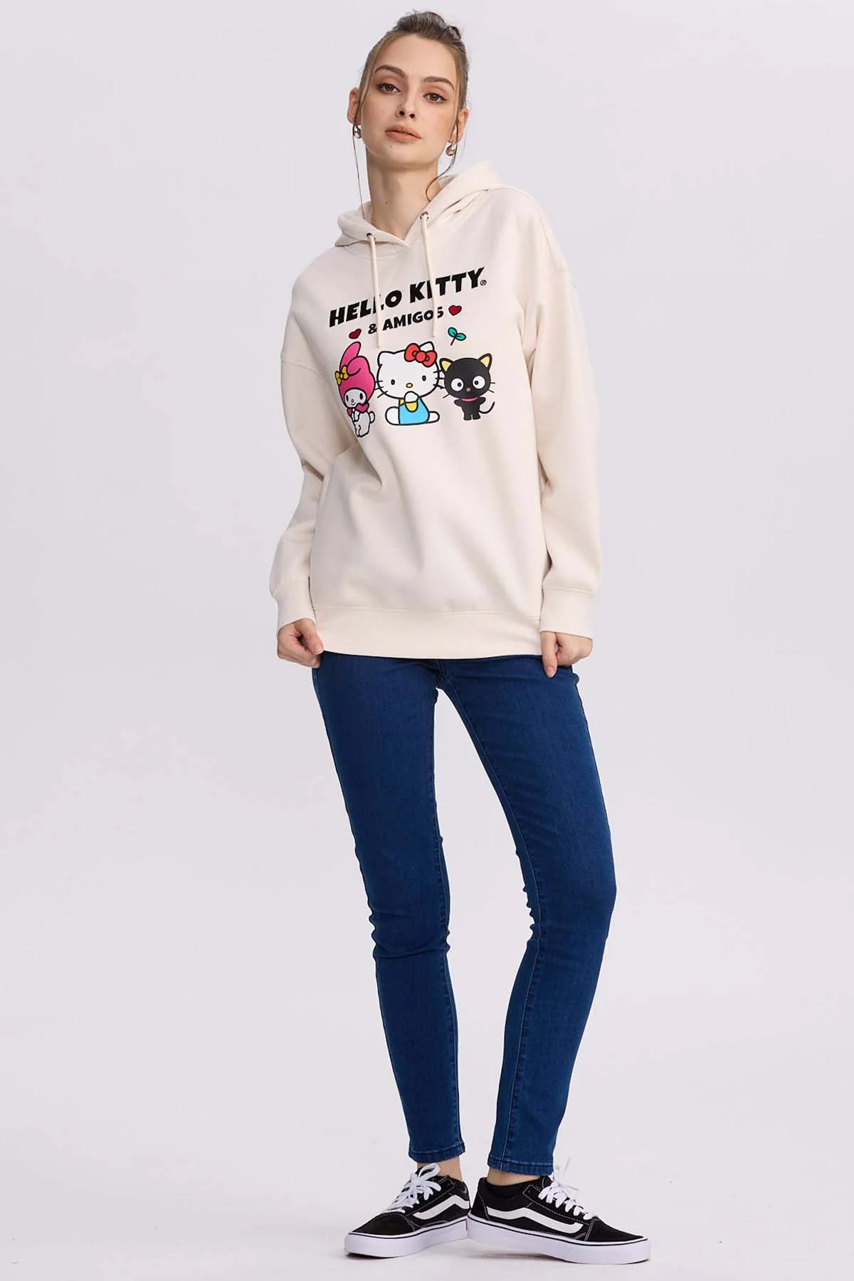 Polerón Mujer Hello Kitty Crudo - Image 4