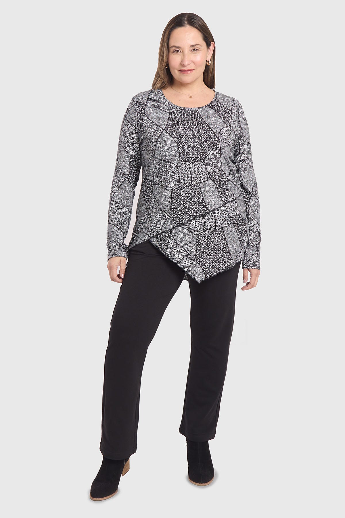 Sweater Mujer Cerrado Negro - Image 4