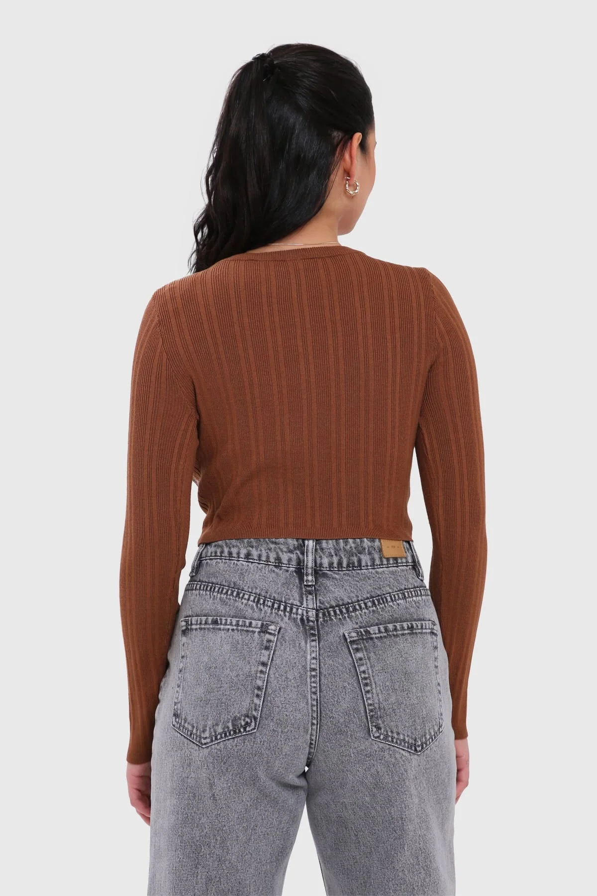 Sweater Mujer Café - Image 3