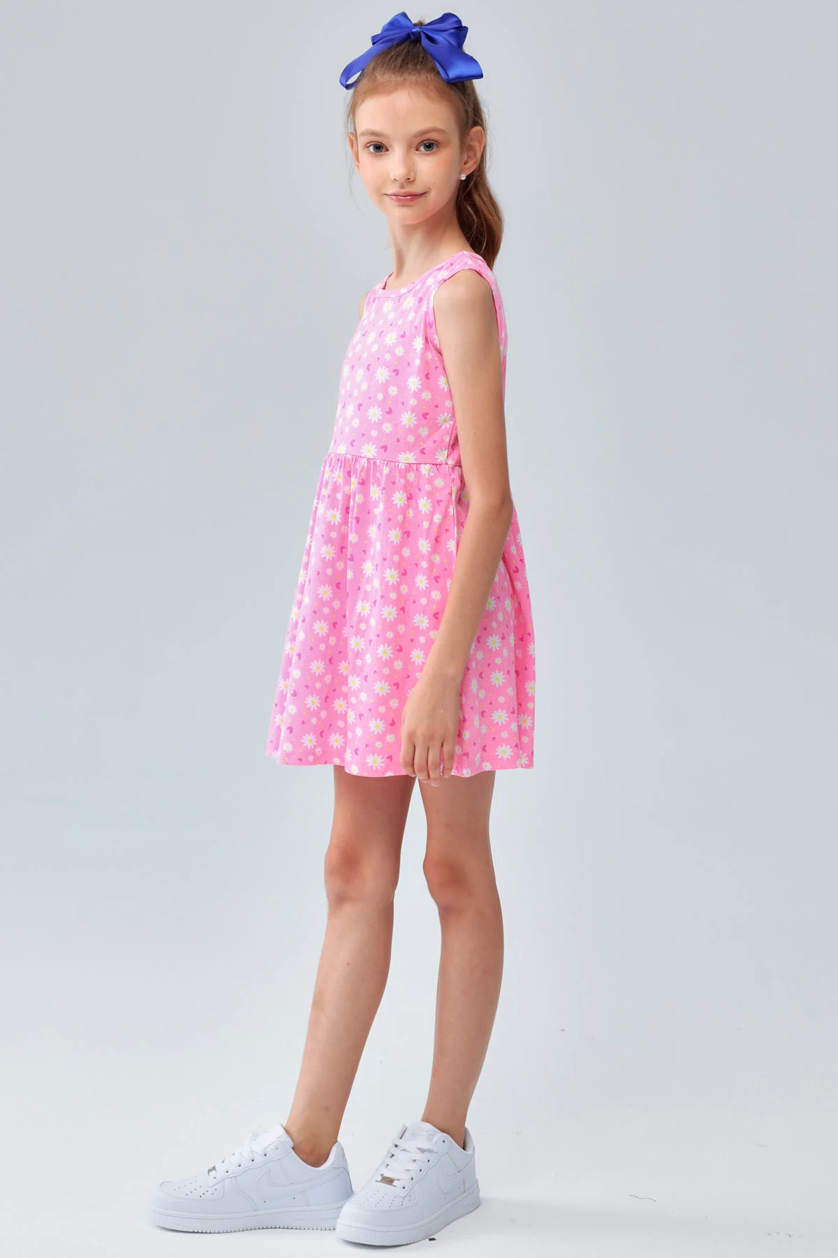 Vestido Niña Básico Toodler Rosado - Image 3