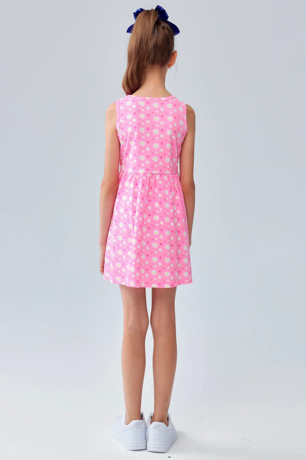 Vestido Niña Básico Toodler Rosado - Image 4